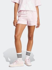 Adidas Szorty dresowe w kolorze jasnoróżowym rozmiar: M. Różowe szorty ADIDAS, bez wzorów, z dresówki. Za 96,37 zł.