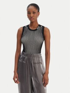 Liu Jo Sport Sweter TA6064 MS55N Czarny Regular Fit. Czarne swetry klasyczne Liu Jo Sport, l, z syntetyku, bez kołnierzyka. Za 429,99 zł.