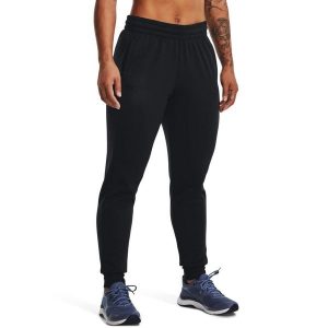 Spodnie dresowe damskie Under Armour Fleece Jogger. Czarne spodnie dresowe Under Armour, xs, bez wzorów, z dresówki. Za 119,99 zł.