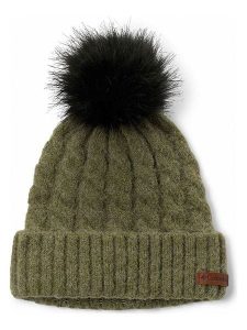 Columbia Czapka beanie w kolorze khaki rozmiar: onesize. Brązowe czapki Columbia, bez wzorów, z polaru. Za 77,95 zł.
