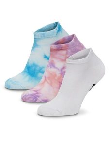 Roxy Skarpety krótkie AS_ROXY_10S_SS25 (3-PACK) Różowy. Czerwone skarpetki Roxy, bez wzorów, z bawełny. Za 34,99 zł.