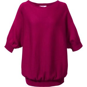 Sweter z dzianiny o gładkim splocie drobnych oczek. Czarne swetry klasyczne bonprix, z dzianiny, bez kołnierzyka. Za 82,99 zł.