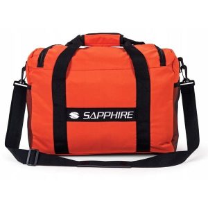 Torba sportowa podróżna Sapphire ST-170 24l. Brązowe torby podróżne i sportowe SAPPHIRE, bez wzorów. W wyprzedaży za 49,90 zł.