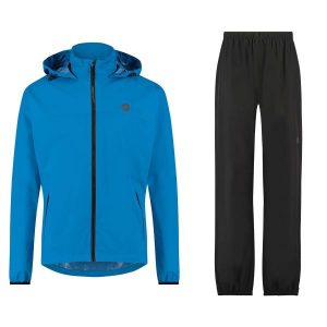 GO Rain Suit Essential Blue. Niebieskie kurtki AGU, bez wzorów, bez kaptura. Za 480,70 zł.