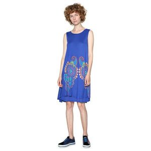 Desigual Sukienka Vest 5202 Erica 18swvkaa (Rozmiar Xl). Sukienki marki Desigual. W wyprzedaży za 178,00 zł.