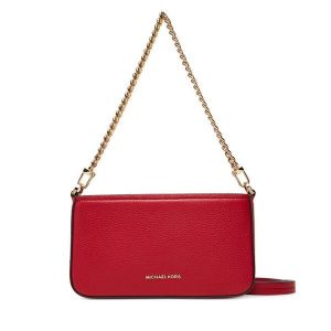 Torebka MICHAEL Michael Kors. Czerwone listonoszki MICHAEL Michael Kors, bez wzorów, bez dodatków. Za 549,99 zł.