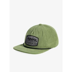 Czapka z daszkiem Columbia Packsaddle Corduroy Snap Back - canteen/csc tracks. Zielone czapki Columbia, bez wzorów, sportowe. Za 96,99 zł.
