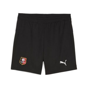 Młodzieżowe szorty Stade Rennais FC 25/26 PUMA Black. Czarna szorty Puma, bez wzorów, młodzieżowe. Za 179,00 zł.