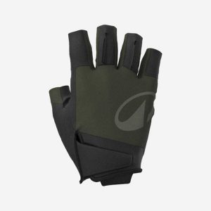 Rękawiczki do treningu siłowego Corength. Brązowe rękawiczki CORENGTH, bez wzorów, z materiału. Za 59,99 zł.