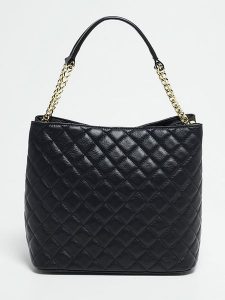 Christian Laurier Skórzana torebka "Gabriel" w kolorze czarnym - 33 x 21 x 18 cm rozmiar: onesize. Czarne torebki klasyczne Christian Laurier, bez wzorów, z materiału, pikowane, bez dodatków. Za 456,95 zł.