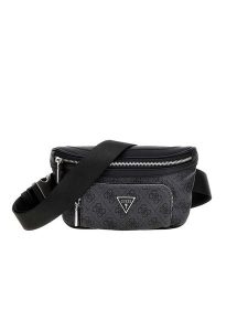 Guess Saszetka w kolorze antracytowym - 23 x 12 x 2 cm rozmiar: onesize. Czarne nerki i saszetki Guess, z aplikacjami, z materiału. Za 316,99 zł.