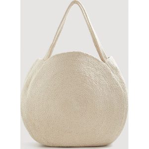 Mango - Torebka Caspio. Szare shopper bag marki Mango, z bawełny. Za 139,90 zł.