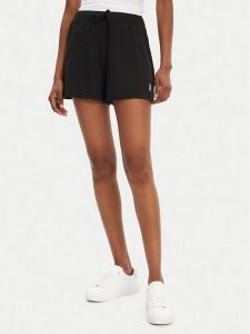 Juicy Couture Szorty sportowe Dream Of Shrt JCLHS125506 Czarny Regular Fit. Czarne spodenki sportowe Juicy Couture, xl, bez wzorów, z syntetyku. Za 59,99 zł.