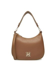 Nine West Torebka CEO-NANCY-H241690 Brązowy. Brązowe torebki klasyczne Nine West, bez wzorów, z materiału, bez dodatków. Za 229,99 zł.