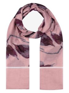 More & More Szal w kolorze różowym rozmiar: onesize. Różowe szaliki More & More, bez wzorów. Za 69,42 zł.