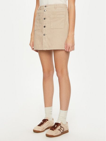 JDY Spódnica trapezowa 15220695 Brązowy Regular Fit. Brązowe spódnice JDY, m, bez wzorów, z bawełny. Za 79,99 zł.