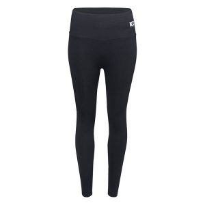 Legginsy damskie IQ ILEAN WMNS - czarne, Rozmiar XL. Czarne legginsy IQ, bez wzorów, z elastanu. Za 109,99 zł.