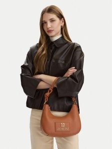 LOVE MOSCHINO Torebka JC4237PP0OKC0200 Brązowy. Brązowe torebki klasyczne LOVE MOSCHINO, bez wzorów, ze skóry, bez dodatków. Za 683,99 zł.