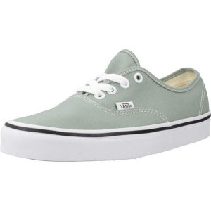 Buty VANS AUTHENTIC COLOR THEORY Zielony. Zielone trampki Vans, bez wzorów, z tkaniny, bez zapięcia. Za 231,99 zł.