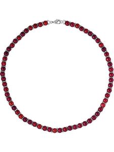 Mitzuko Naszyjnik z pereł w kolorze czerwonym - dł. 40 cm rozmiar: onesize. Czerwone naszyjniki Mitzuko, z perłą. Za 297,97 zł.