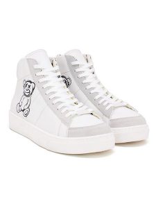 Goby Sneakersy w kolorze białym rozmiar: 36. Białe trampki Goby, bez wzorów, za kostkę, bez zapięcia. Za 295,99 zł.