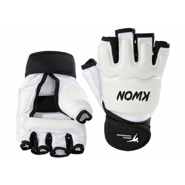 Rękawice Taekwondo Kwon Evolution. Białe rękawiczki KWON, bez wzorów. Za 189,50 zł.