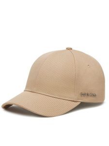 Calvin Klein Czapka z daszkiem Cotton Twill Cap K60K612910 Szary. Szare czapki Calvin Klein, bez wzorów, z bawełny. Za 119,99 zł.