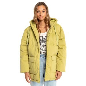 Kurtka zimowa damska Billabong Mad For You. Brązowe kurtki Billabong, na zimę, l, bez wzorów, bez kaptura. Za 402,00 zł.