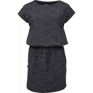 Elegancka letnia sukienka dla kobiet Baskela z bawełny. Niebieskie sukienki ZSPORT, na lato, m, bez wzorów, z bawełny, eleganckie, bez kołnierzyka, bez ramiączek, dopasowane. Za 93,44 zł.