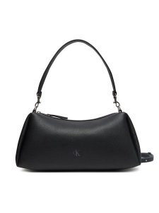 Calvin Klein Jeans Torebka Drop Lg Shoulder Bag LV04K3123G Czarny. Czarne torebki klasyczne Calvin Klein Jeans, bez wzorów, z jeansu, bez dodatków. Za 279,99 zł.