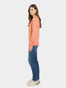 Didriksons Bluza "Fyn" w kolorze pomarańczowym rozmiar: 38. Pomarańczowe bluzy Didriksons, bez wzorów, z bawełny, bez kaptura. Za 144,24 zł.