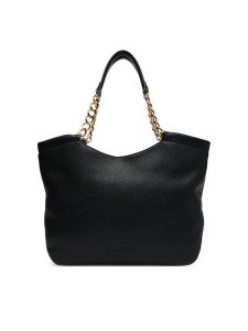 LOVE MOSCHINO Torebka JC4031PP1NLT0000 Czarny. Czarne torebki klasyczne LOVE MOSCHINO, bez wzorów, ze skóry, bez dodatków. Za 639,99 zł.