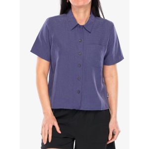 Koszula turystyczna damska Royal Robbins Desert Pucker S/S. Zielone koszule ROYAL ROBBINS, s, bez wzorów, bez kołnierzyka, bez ramiączek. Za 251,99 zł.