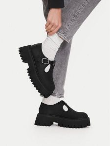 G-Star Raw Półbuty CEO-WI34-MANYA-07 Czarny. Czarne półbuty G-Star, bez wzorów, z nubiku, bez obcasa, na płaskiej podeszwie, bez zapięcia. Za 349,99 zł.