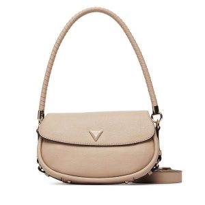 Torebka Guess. Brązowe torebki klasyczne Guess, z aplikacjami, bez dodatków. Za 589,99 zł.