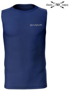 Givova Technival Corpus 1 Elastic Tank Top Blue Navy. Niebieskie topy Givova, l, bez wzorów, z jersey, sportowe, bez kołnierzyka, bez ramiączek. Za 60,95 zł.
