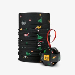 Chusta wielofunkcyjna Buff Original Ecostretch - alnob holidays. Czarne apaszki i chusty Buff, bez wzorów. Za 109,90 zł.