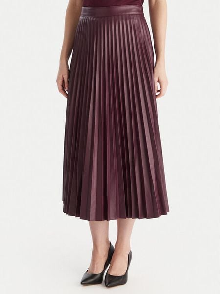 Vero Moda Spódnica z imitacji skóry Bella Holly 10319036 Fioletowy Regular Fit. Fioletowe spódnice Vero Moda, xl, bez wzorów, ze skóry. Za 239,99 zł.
