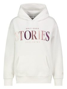 Sublevel Bluza "Rosa" w kolorze białym rozmiar: XXL. Białe bluzy Sublevel, xxl, bez wzorów, z kapturem. Za 109,78 zł.