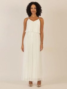 APART Kombinezon w kolorze kremowym rozmiar: 46. Brązowe kombinezony Apart, bez wzorów, bez kołnierzyka, bez ramiączek. Za 282,99 zł.