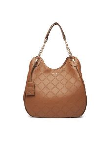 Liu Jo Torebka Ecs L Satchel AF5054 E0538 81140 Brązowy. Brązowe torebki klasyczne Liu Jo, bez wzorów, ze skóry, bez dodatków. Za 529,99 zł.