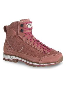 DOLOMITE Buty turystyczne w kolorze jasnoróżowym rozmiar: 38 2/3. Różowe buty trekkingowe Dolomite, z materiału, bez zapięcia. Za 303,06 zł.