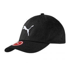 Czapka Z Daszkiem Dla Dorosłych Unisex Big Cat. Czarne czapki Puma, bez wzorów. Za 93,99 zł.