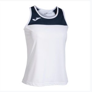 Tank top Joma Montreal. Białe bluzki JOMA, xs, bez wzorów, z poliesteru, bez kołnierzyka, bez ramiączek. Za 58,99 zł.