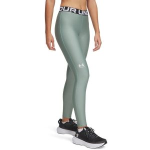 Legginsy Ua Hg Firmy Under Armour Damskie. Niebieskie legginsy Under Armour, bez wzorów, z materiału, długie. Za 227,10 zł.