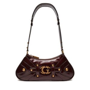 Torebka Guess. Czarne listonoszki Guess, z aplikacjami, bez dodatków. Za 435,99 zł.