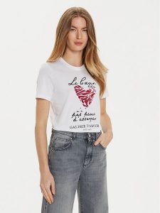 ONLY T-Shirt Kita 15332698 Biały Regular Fit. Białe t-shirty ONLY, s, bez wzorów, z bawełny, bez kołnierzyka, bez ramiączek. Za 39,99 zł.
