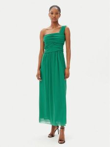 Marella Sukienka koktajlowa Lisa 2515221352 Zielony Regular Fit. Zielone sukienki Marella, bez wzorów, z syntetyku, wizytowe, bez kołnierzyka, bez ramiączek. Za 659,99 zł.