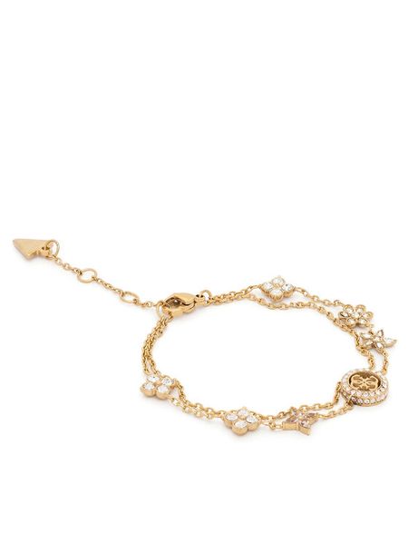 Guess Bransoletka JUBB06 029JW Złoty. Żółte bransoletki Guess, metalowe. Za 294,99 zł.