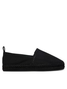 Calvin Klein Espadryle Oblique Espadrille Canvas HW0HW02931 Czarny. Czarne espadryle Calvin Klein, bez wzorów, z materiału, bez obcasa. Za 329,99 zł.